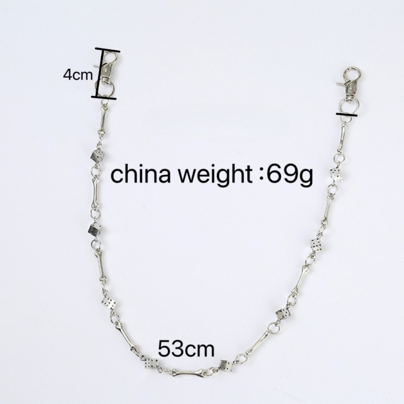 Punk Rock Hip-hop Unisex Dog B - Men Fashion Key 评论和价格