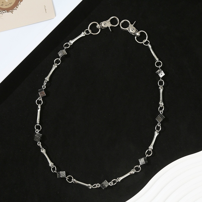 Punk Rock Hip-hop Unisex Dog B - Men Fashion Key 评论和价格