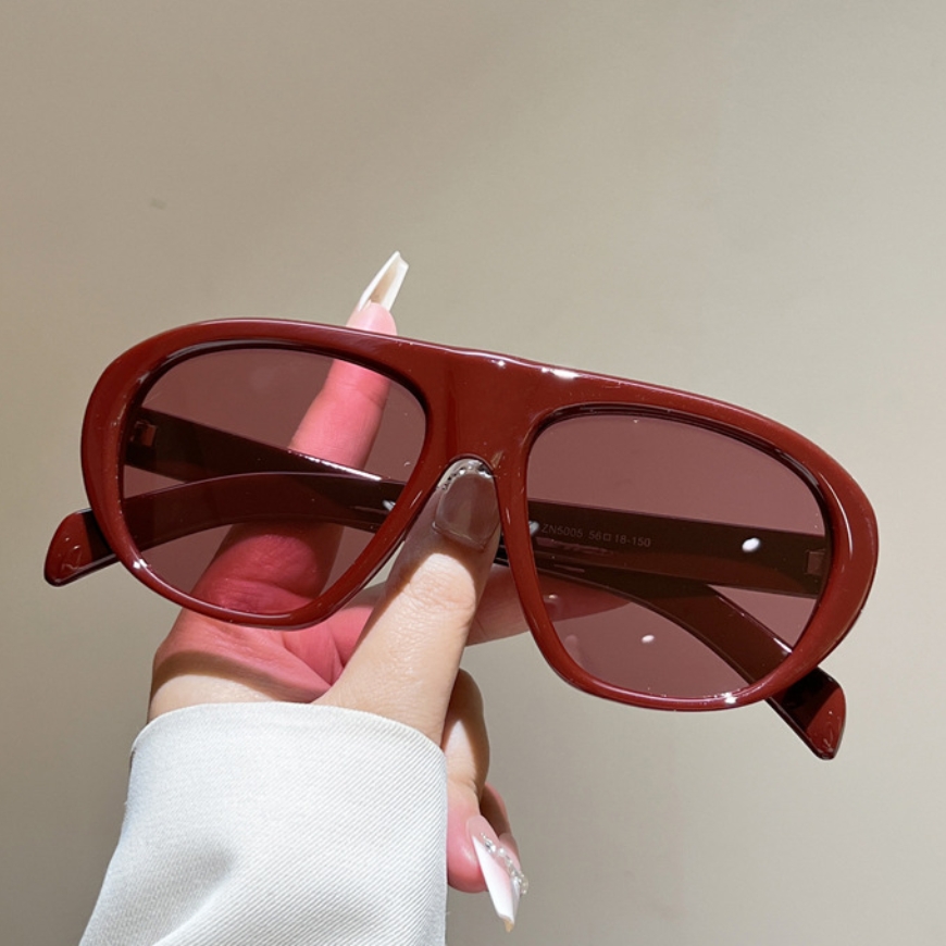 New Oversized Pilot Sunglasses - Men'S Fashion Glasses 评论和价格
