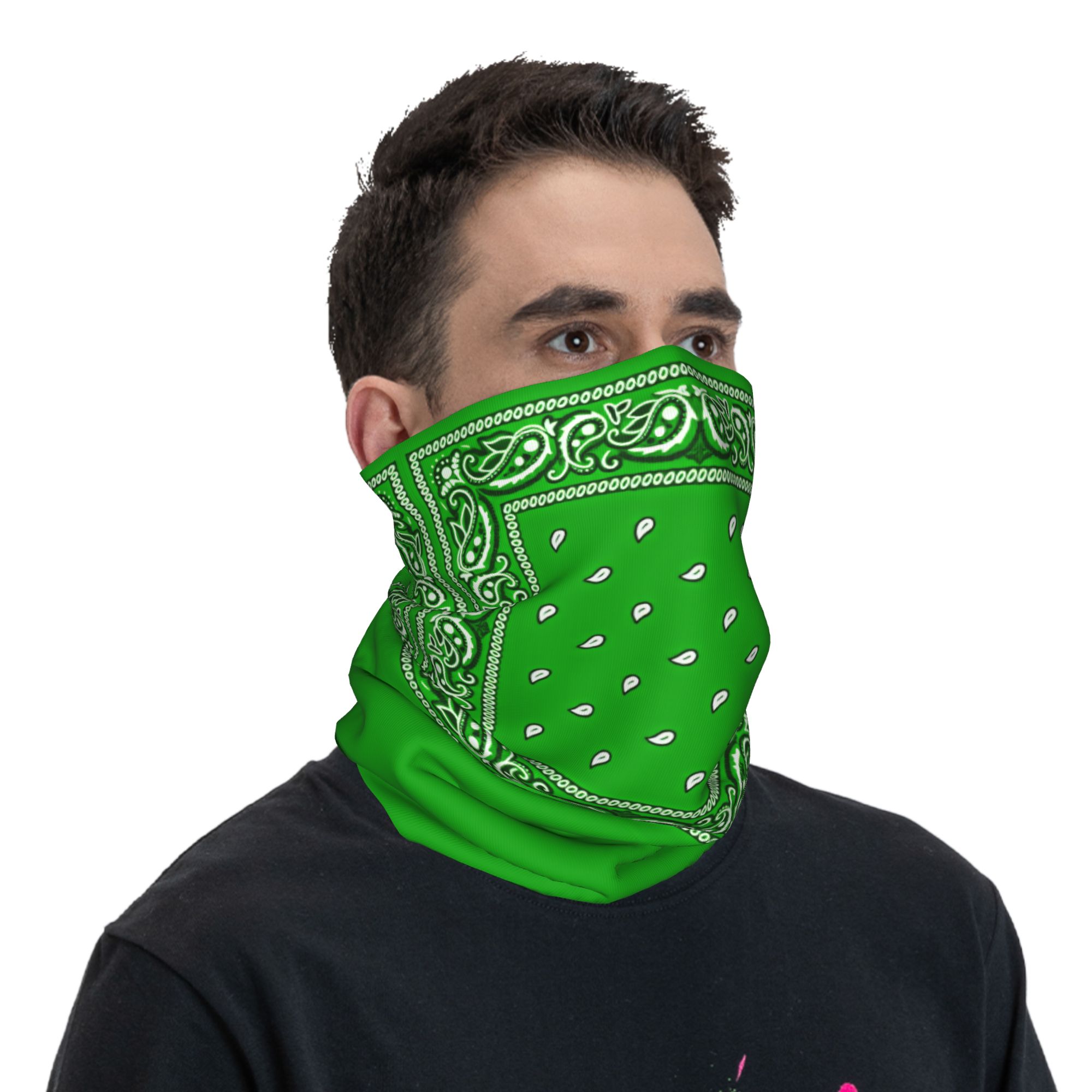 green Bandana  Cool Cycling Ma - Men'S Fashion Rings 评论和价格
