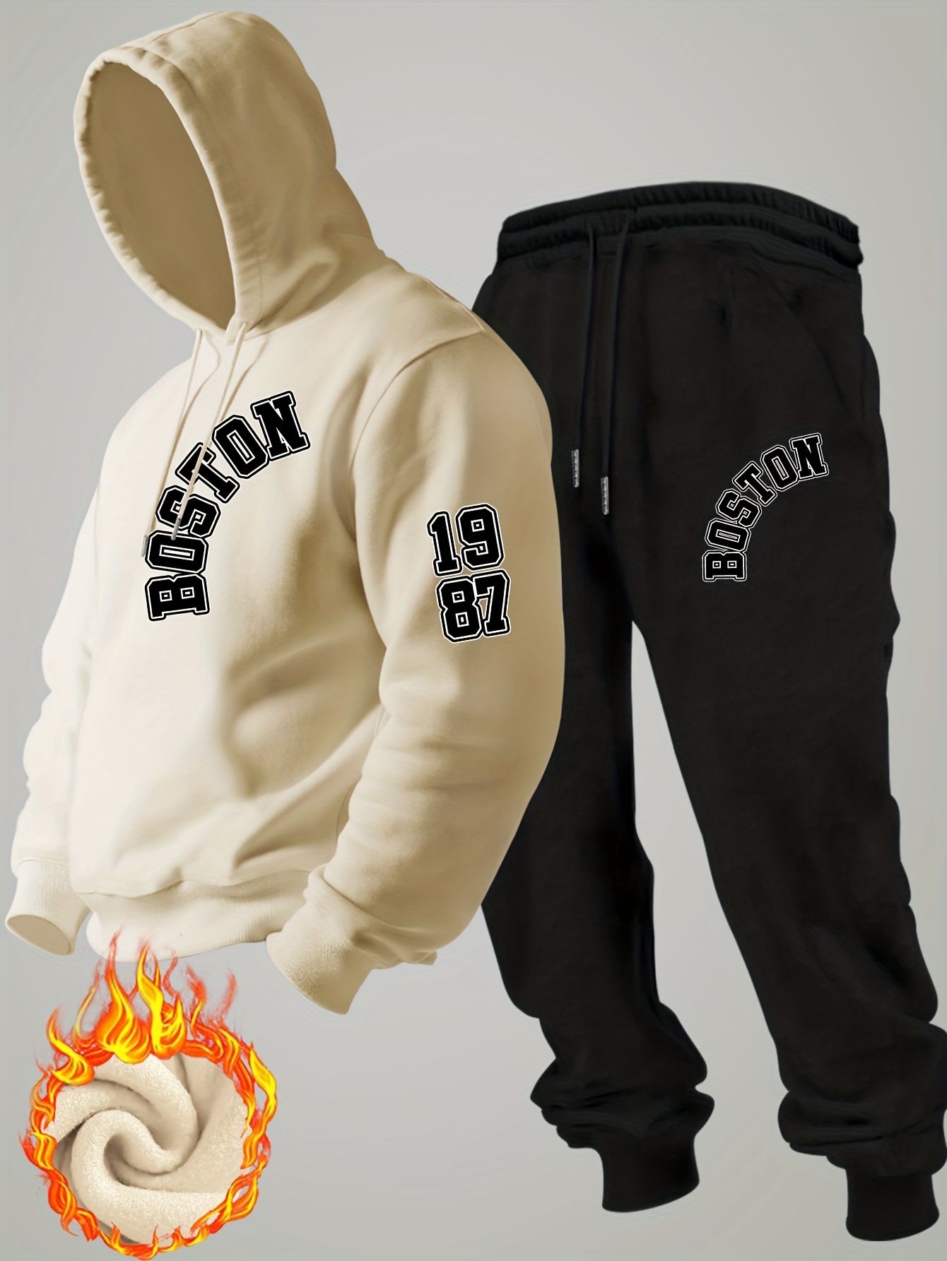 2026 new Men Winter Fleece Hoo - Men'S Fashion 2026 评论和价格