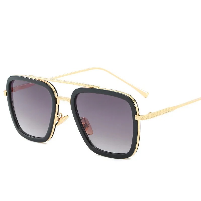 Steam Punk Tony Stark Sunglass - Men'S Fashion Glasses 评论和价格