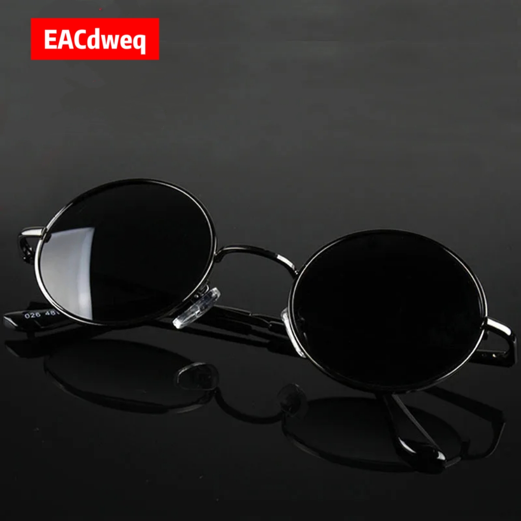 Retro Vintage Round Sunglasses - Men'S Fashion Glasses 评论和价格